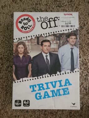 The Office Trivia Game - White/Blue